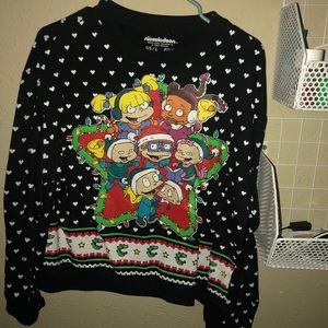 light up rugrats christmas sweater